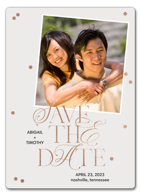 Save The Date Cards - Make Your Own Save The Dates - CVS Photo