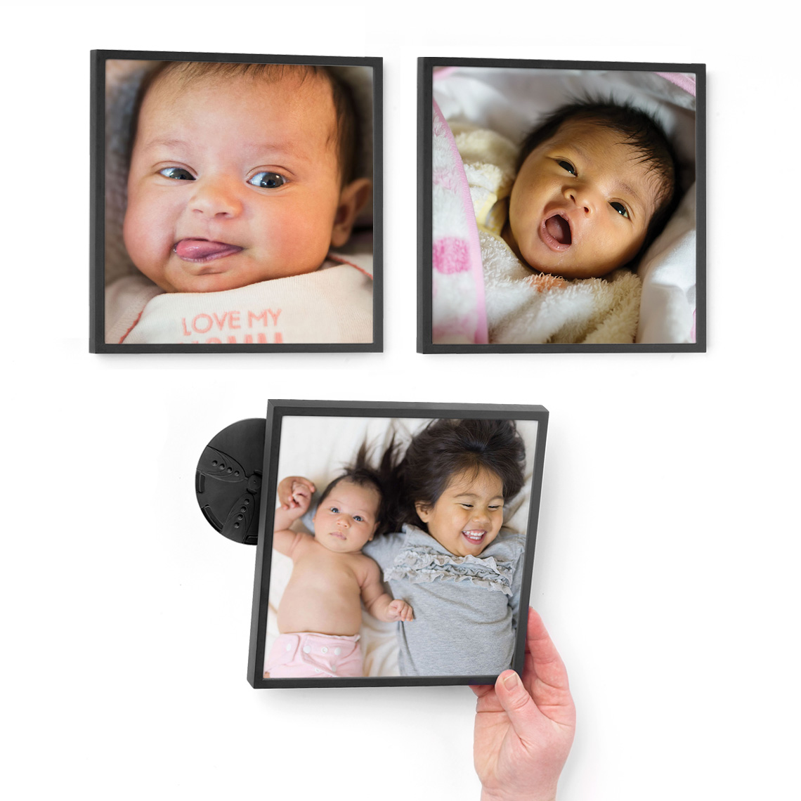 8x8 Photo Wall Tile - Glossy (Set of 3)
