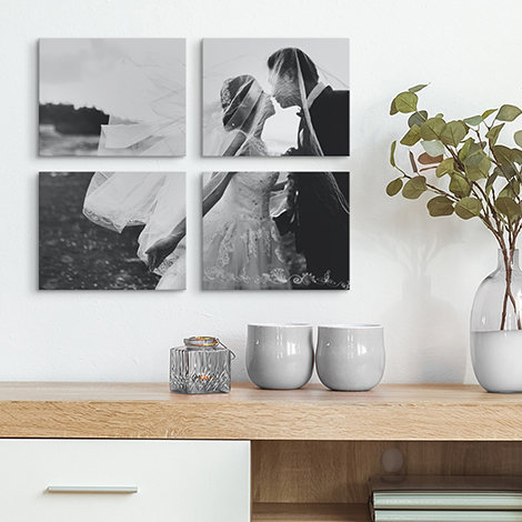 Denozer Impresiones en lienzo personalizadas con tus fotos para sala de  estar, cuadros de lienzo personalizados para pared para imprimir enmarcado,  18