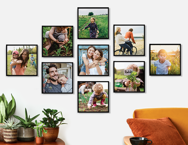 Easy Photo Wall Decor - Mixtiles review and installation - Life