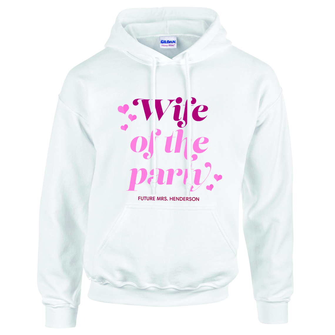 Custom Hoodie, White, XL, Gifts, X-Large, The Future Is Bright By Erin Condren , CVS