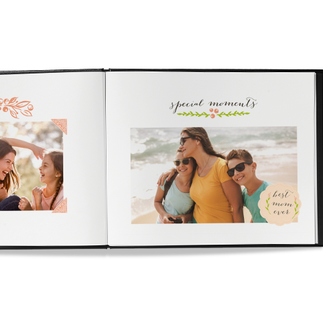 Custom Cover Layflat Photo Book