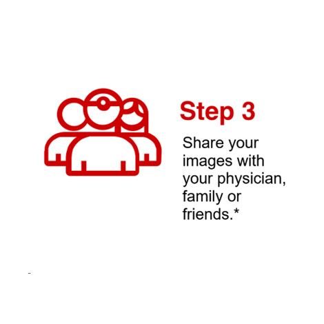 Step 3:  Share your images