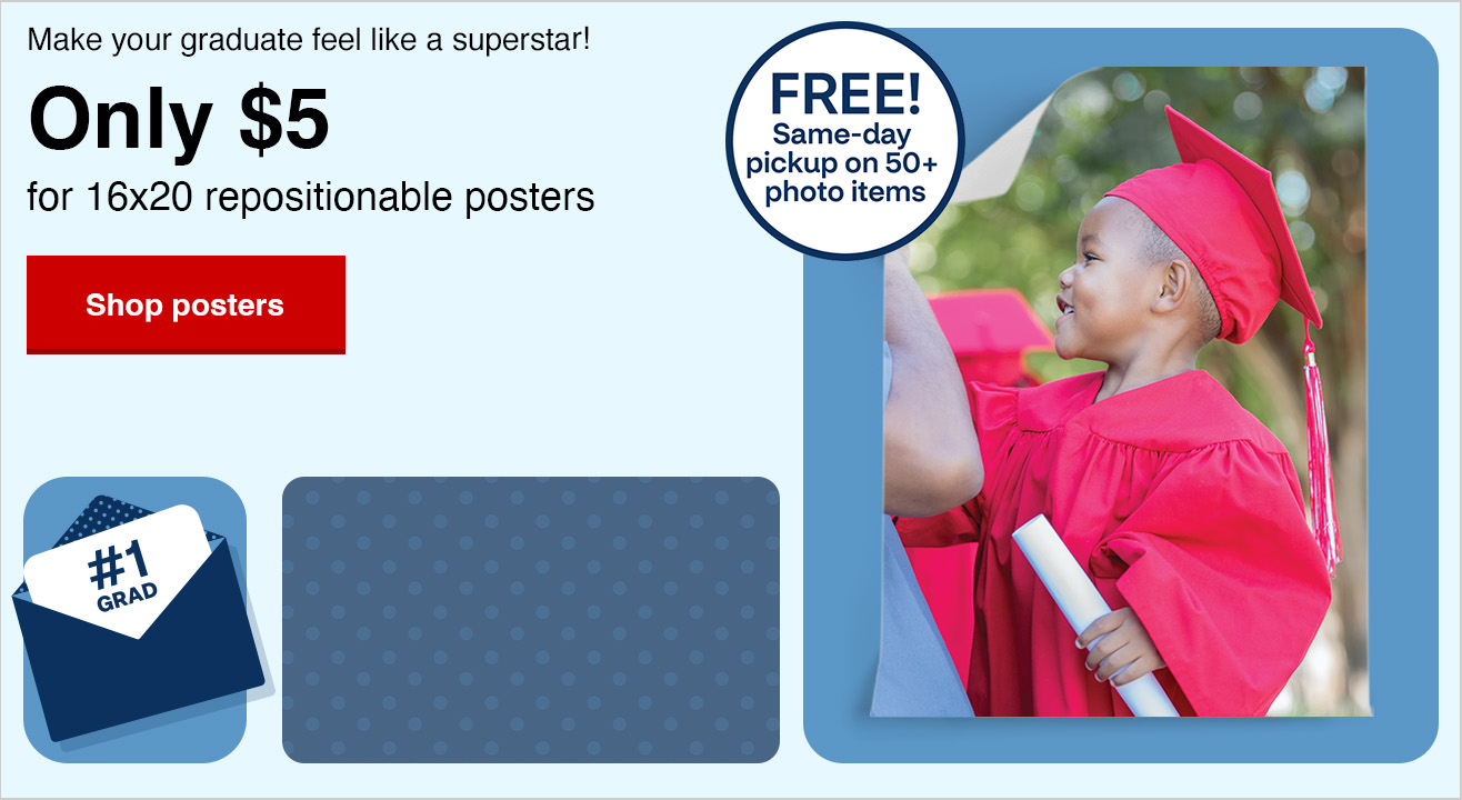 $5 16x20 Repositionable Poster