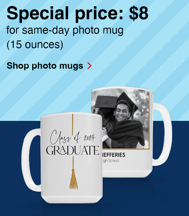 CVS Pharmacy - $8 Special Price Personalized Mugs!