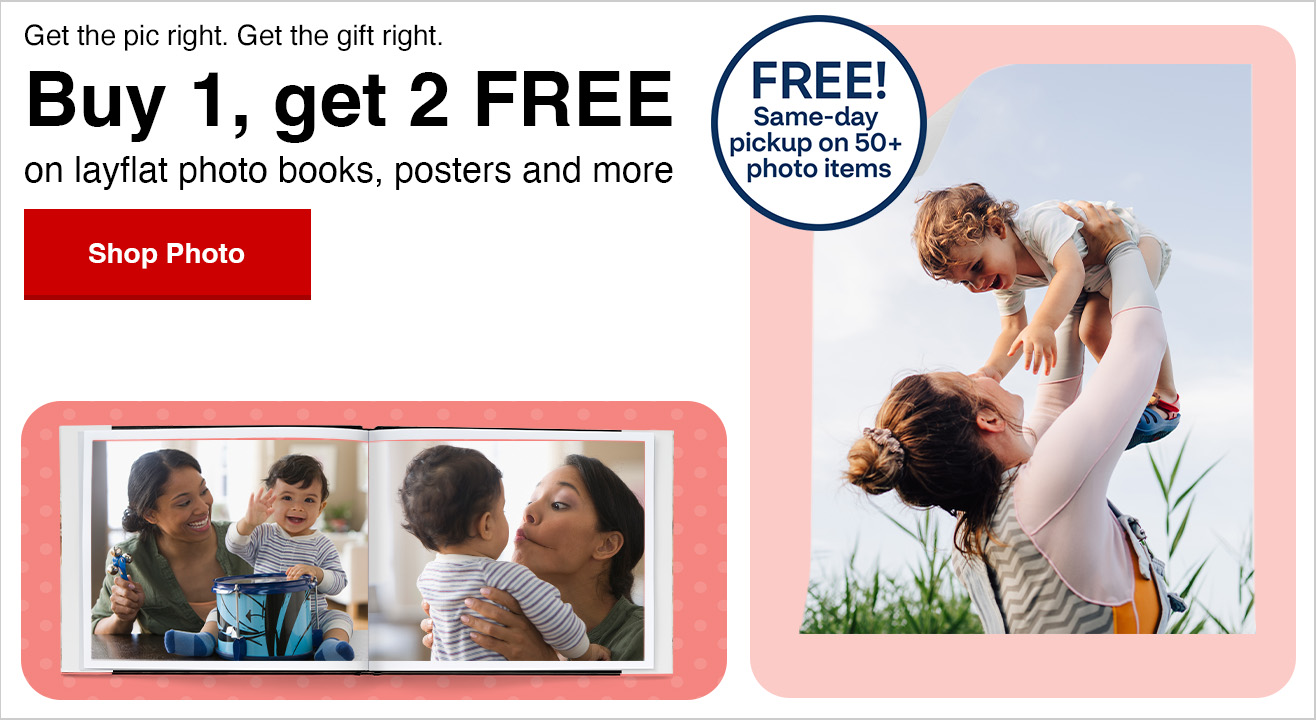 Buy 1, Get 2 Free Layflat Books, Posters, Enlargements, and Collages