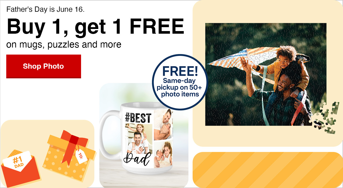 BOGO Free Enlargements, Collages, Wallet Print, Posters, Wall Décor, Gifts, Books, and Calendars