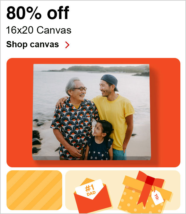 80% off 16x20 Canvas