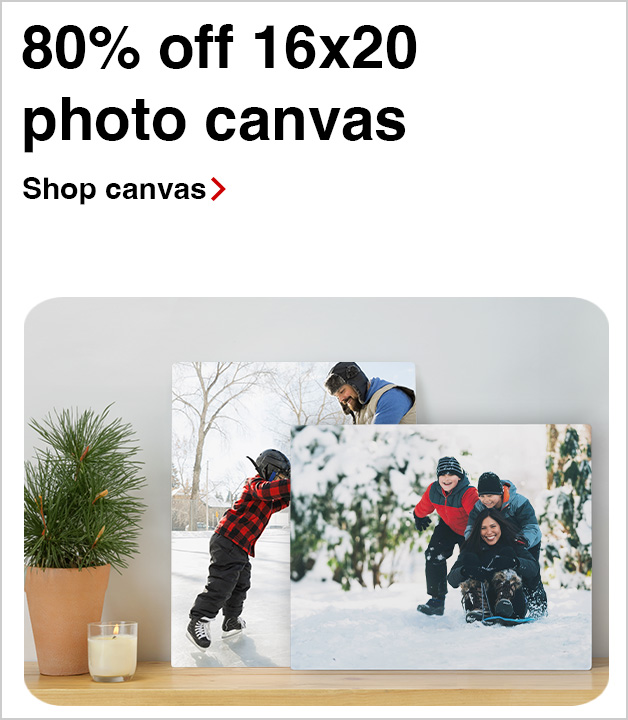 80% off 16x20 Canvas