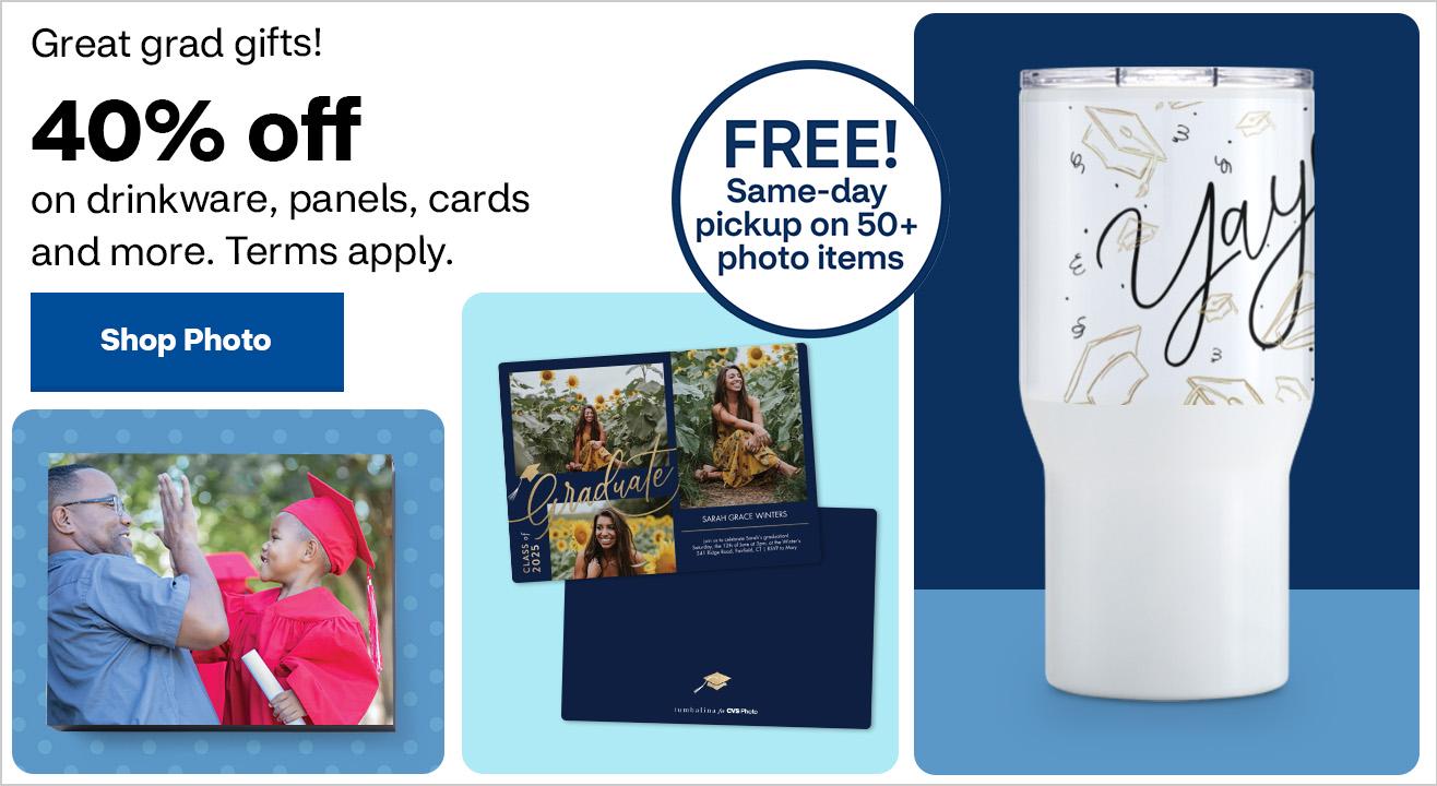 40% off Cards, Photo Books, Wall Décor, Calendars, and Gifts