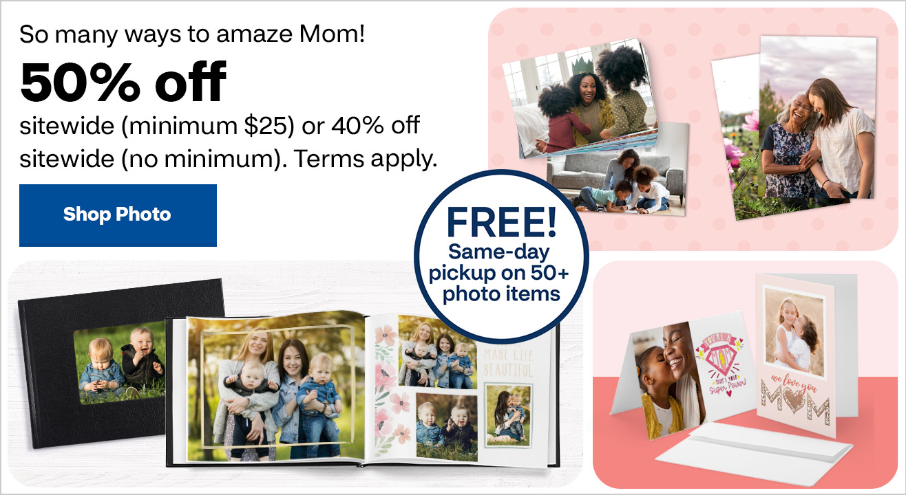 50% off Sitewide (min. $25) or 40% off Sitewide (no min.)