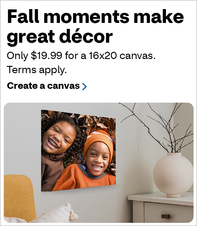 $19.99 16x20 Canvas 
