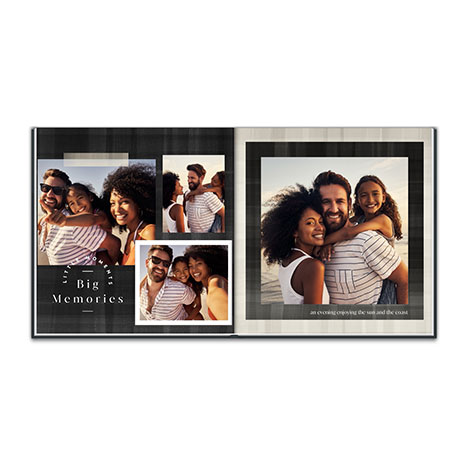 8.5x11 Custom Cover Layflat Photo Books