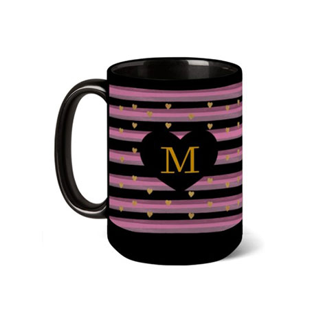 15 oz. Black Mugs