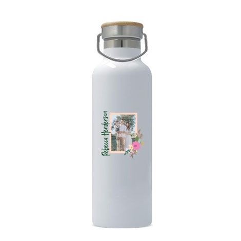 25 oz. Tumbler with Bamboo Lid