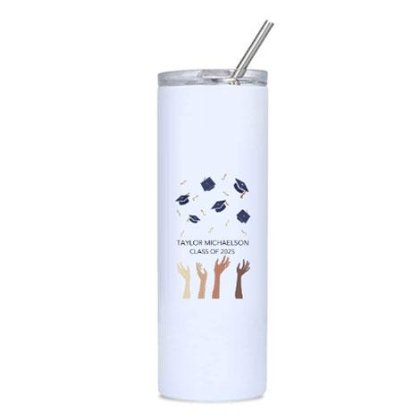 20 oz. Travel Tumbler w/ Stainless Straw